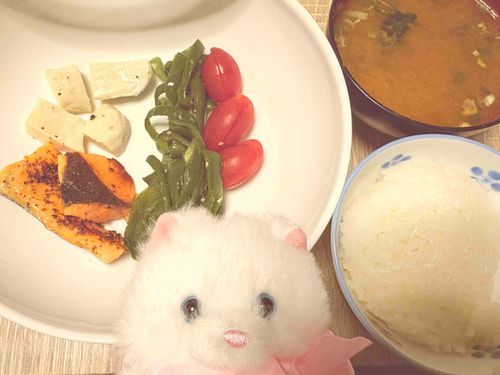 ピーマンのめんつゆ蒸し〜！　みんな、今日もがんばったね！　あとはこの流れに乗っていこう〜