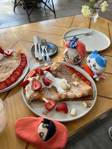 クレープも食べちゃった！