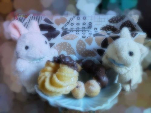 🌾もなっ！どーなつたべるもな
🍚やはり好みで選ぶと同じようなものになるのですね。興味深いです。