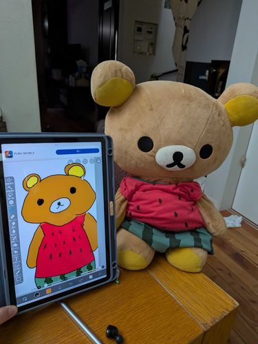 似顔絵を書いてあげたよ‼️