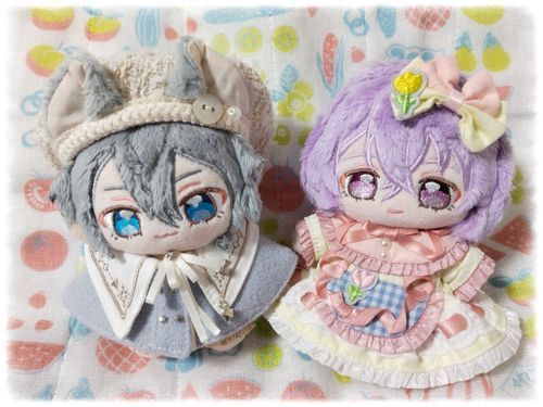 ゆめくんといっしょに あたらしいおようふくに きがえたっす！
ぬいぬしに たくさん｢かわいい！｣って いってもらえたっす♪