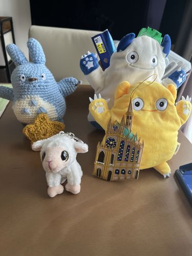 おいらのあたらしいなかまをしょうかいするぞっ。
むーとんとさんとちゃぺるだっ。
ふらんすからやってきたんだっ。