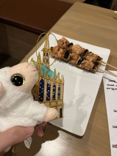 きょうのゆうはんはやきとりなのさ。
ねぎまとささみとぼんじりとようなしさわーがおいしかったですわ。