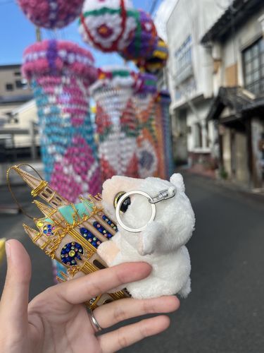 ささまつりにいってきたのさ。
ささかざりがきれいでしたわ。