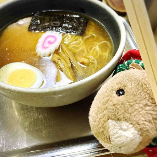 でもな、今日は煮干しの日でもあるんだぜ！　つーことで煮干しラーメン🍜！