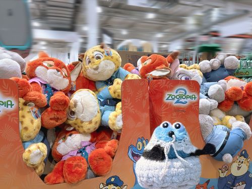 🧸‪‪‎🤍𓂃 𓈒𓏸
ふわわ ! Zootopiaのぬいぐるみさんがいたよ ♪
みんなもふもふでうんと可愛いね !


( ※合成してます )