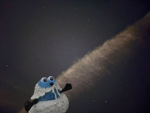 🌌‎🤍‪‪𓂃 𓈒𓏸
今日は星がうんと綺麗だったよ ♪