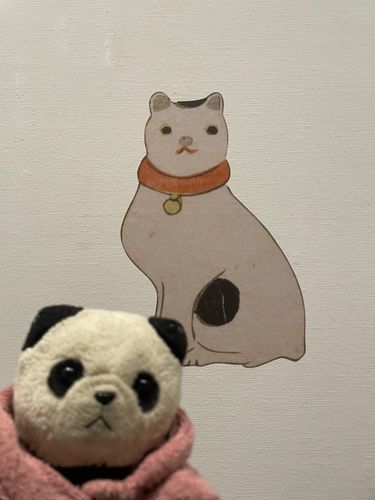 くによしのねこ、かわいー🩷
まぁぱんちゃんのほうがかわいいけど❣️