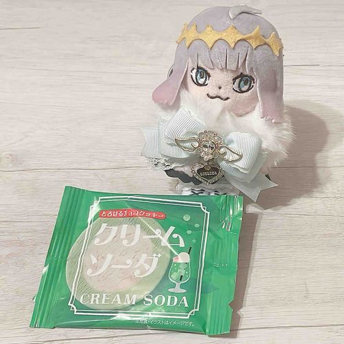 夜のおやつ🍪🕒 このクッキーもメロン入ってないの？