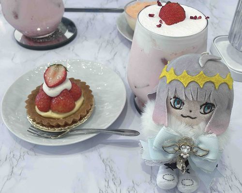 いちごせんもんのカフェにいったよ🍓