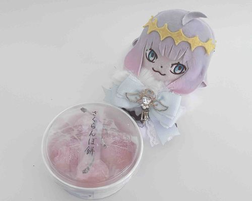 さくらんぼのおもちをいただくよ🍒´-