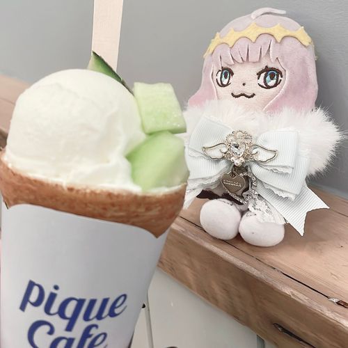 メロンのクレープをたべたよ🍈꙳ ⟡