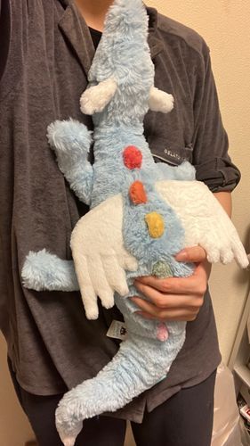 おにんげんに抱っこしてもらったよ
ぼくは少しおおきいんだって！