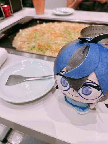 もんじゃ食べてきたよーセイラちゃんも楽しそう(*^^*)