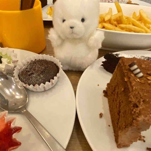 いっぱいスイーツあってたのしかったね🍰