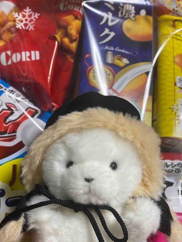 おじいちゃんとおばあちゃんがお菓子くれたよ🍪