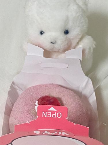 もっちゅりん買えたよ🍩
もちもちしてておいしい…！！