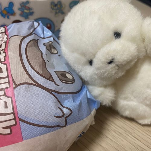 マックでハンバーガーとナゲット買ったよ🍔
ポケモンいてかわいい！！🩵