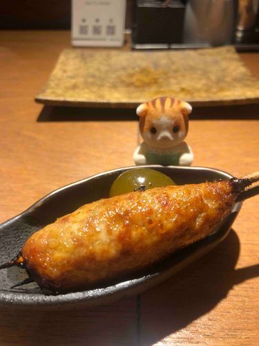こちらつくね！つくねいがいもいっぱいおいしいものたべたよ！ぼーなすくんのおかげってにんげんゆってた。ぼーなすくんてすごい！