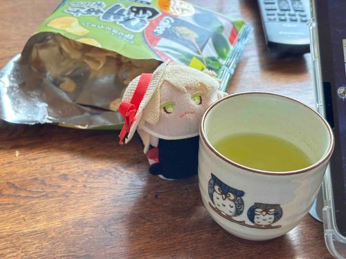 ポテチ食べたきゃオレを倒していけ、にゃっ