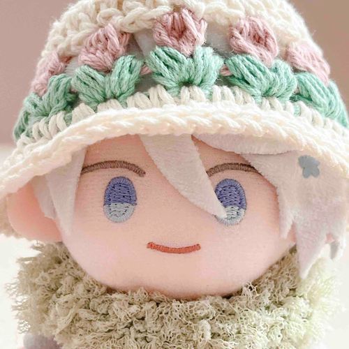 帽子を編みました🌷