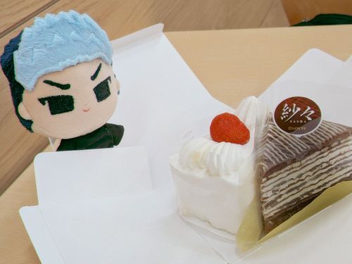 誕生祝いのケーキ……✨