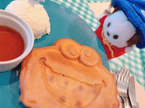 弟子みっきー、ワッフルだよ。
おいしかったね。