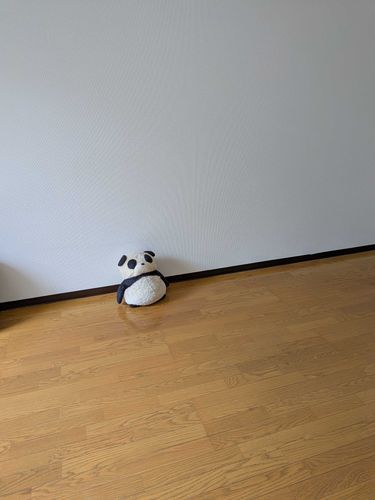 退去直前、何もない部屋で