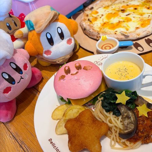 久しぶりカービィカフェ🌟