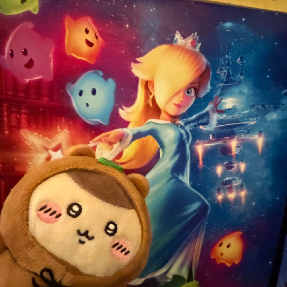 たぬき先輩と映画鑑賞🎞️🍄🌟