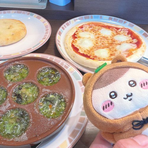 たぬき先輩とごちそう😋