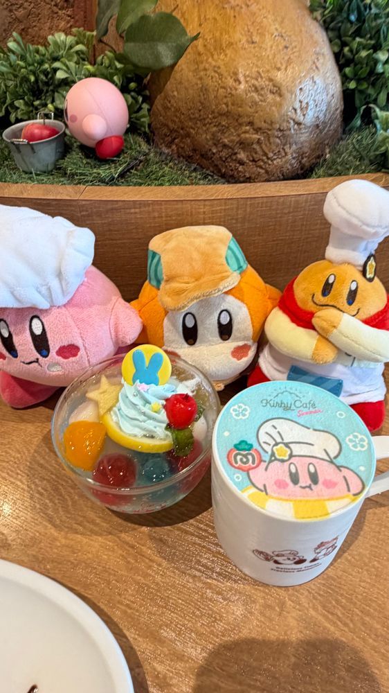 夏のカービィカフェ☀️