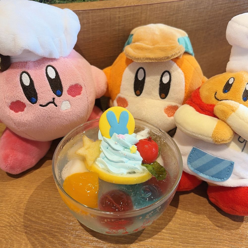 夏のカービィカフェ☀️