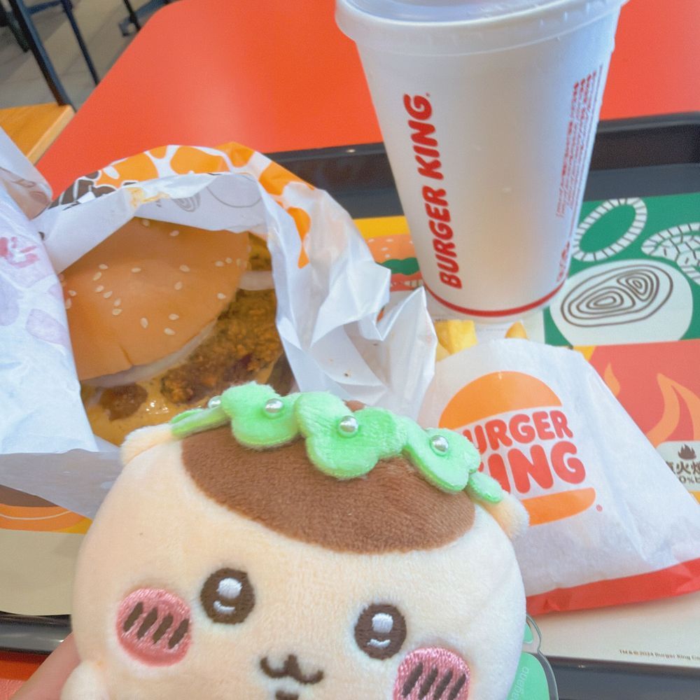 バーガーキングで浮かれる…🍔