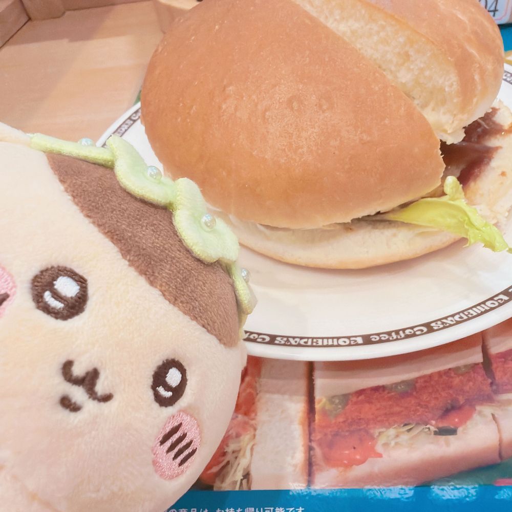 カキ氷とバーガー！！
