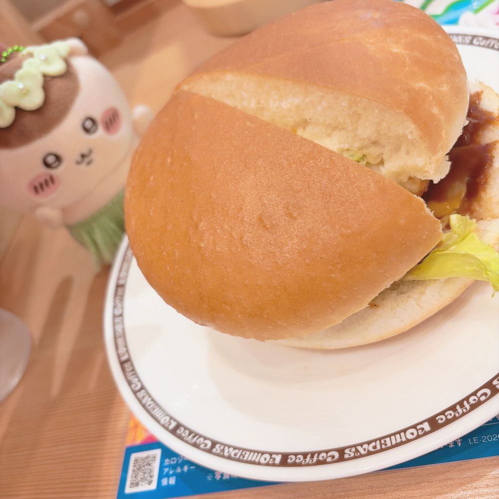 カキ氷とバーガー！！