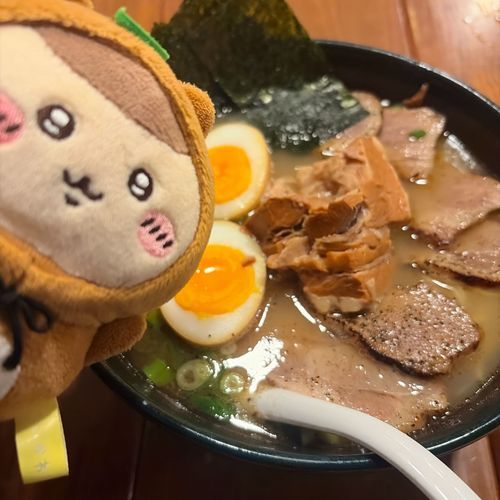 たぬき先輩とラーメン🍜！！！
