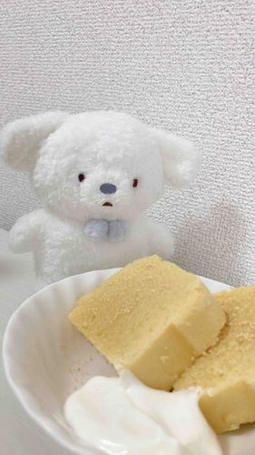 わーい
おでむかえのすいーつ！
たべていいの？