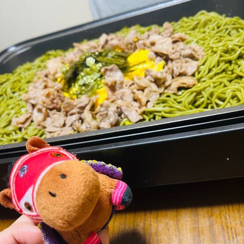 ホットプレート瓦そばでﾔﾝｸﾞ！