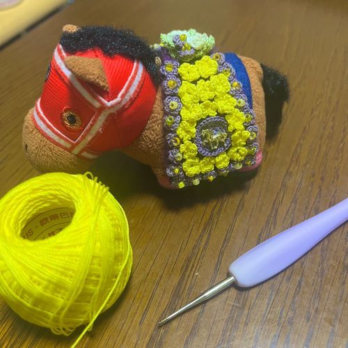 飼い主が真ん中のマークをリニューアルしてくれたでﾔﾝｸﾞ🏇！