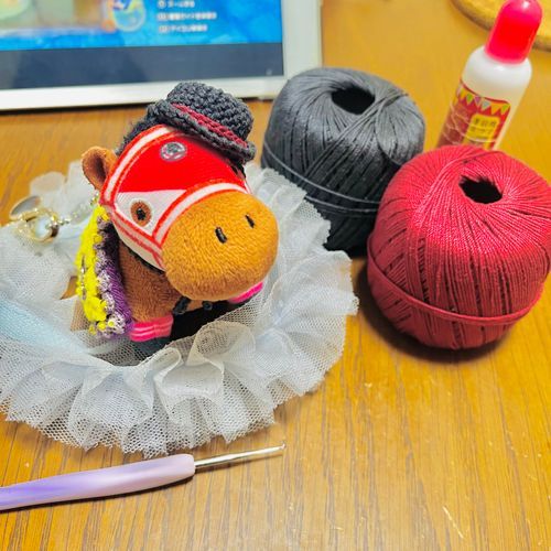 矢作調教師みたいなハットをつくってもらったでﾔﾝｸﾞ🎩🐎
