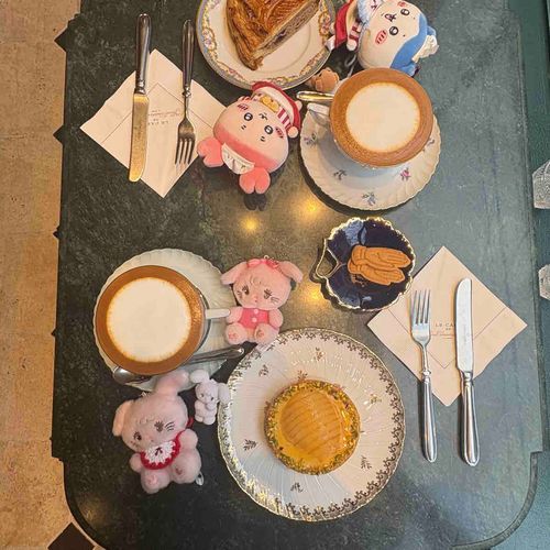 キャミーちゃんとおやつの時間🍪☕️