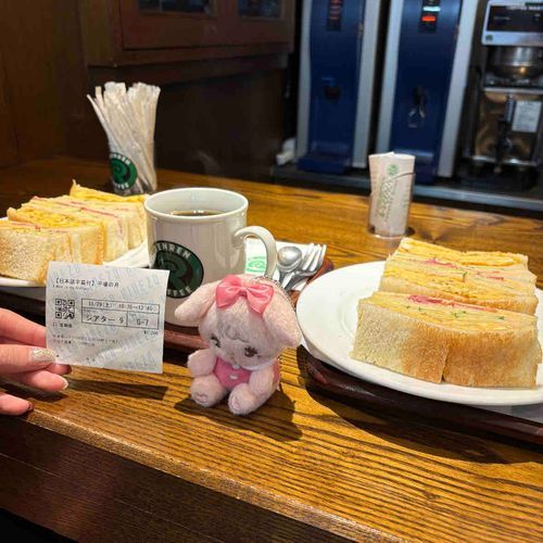 キャミーちゃんと映画後に珈琲タイム♡