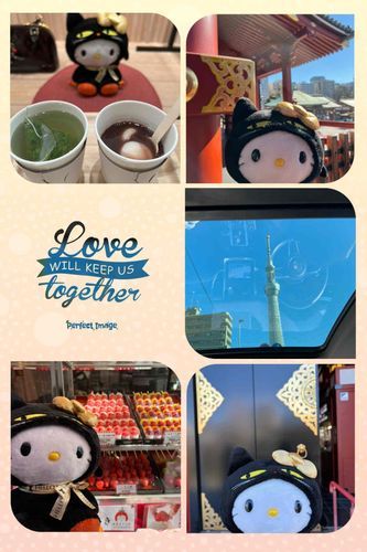 今日は、食べ歩きしちゃったー🍡おたねさんたちに買ったおみやげ🍓🍡喜んでくれたかなー