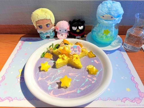 むらさき　の　かれー　くった　！
すげー　うまかった　ぜ　🍛
