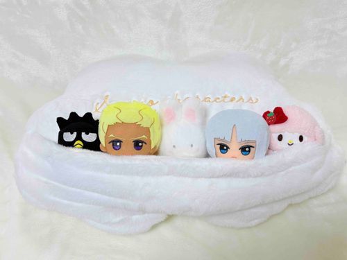 ふわふわ　べっど　で　みんな　と　ねる　ぜ　！　おやすみ