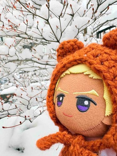 まっしろ　だ　！　☃️