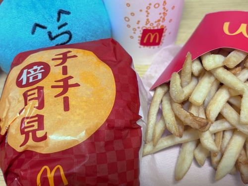 月見だよ　いっぱい食べるよ