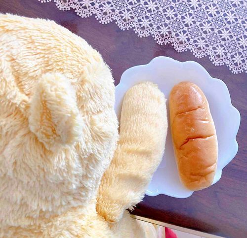おてて と そっくりね🥖
