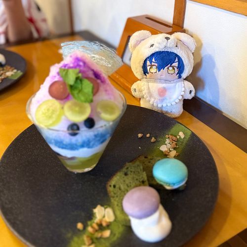 パフェみてぇなかき氷でした🍧